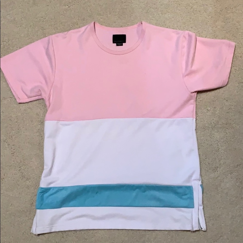 Unique Color Block T-shirt